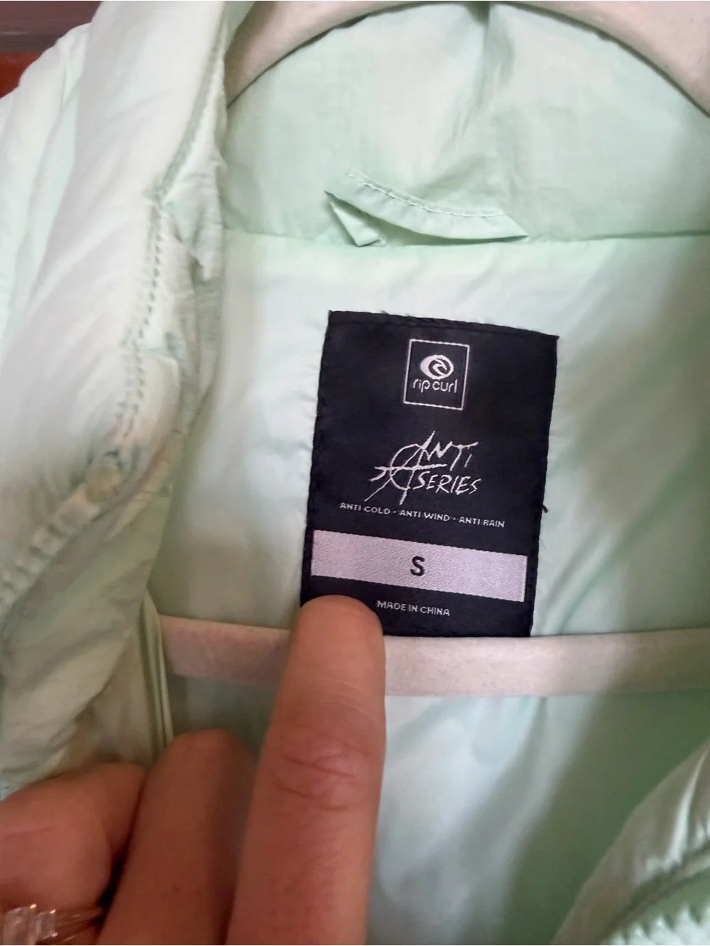 Rip Curl lightweight quilted